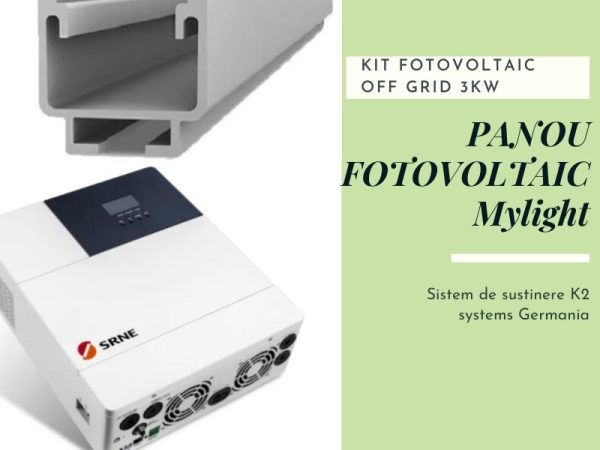 Kit fotovoltaic Off grid 3kw