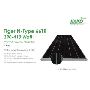 Panou fotovoltaic Jinko Tiger 66TR 405W