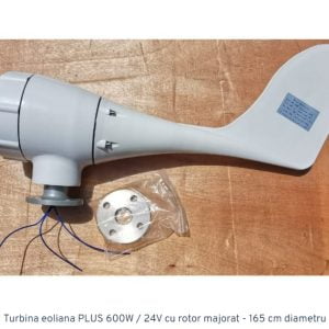 Turbina eoliana PLUS 600W 24V cu rotor majorat 2